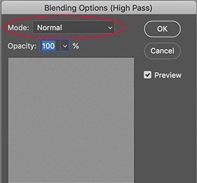 Blending options