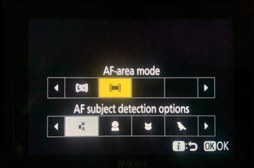 Auto Mode Autofocus