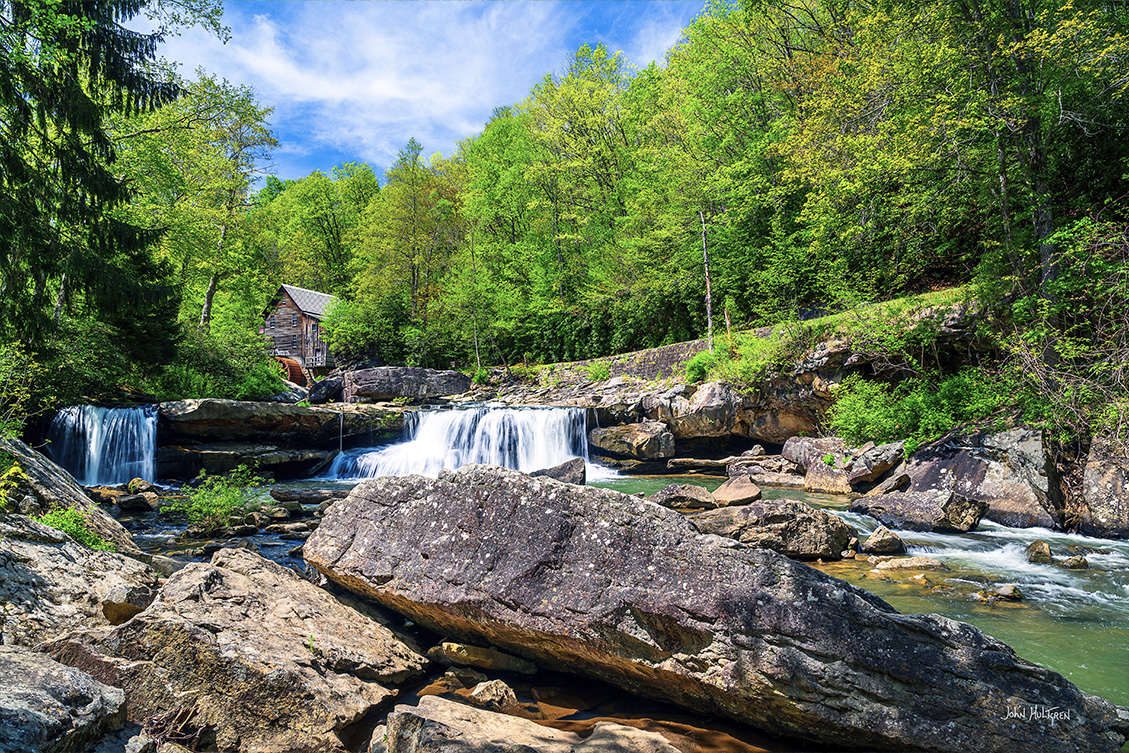 Glade Creek Falls